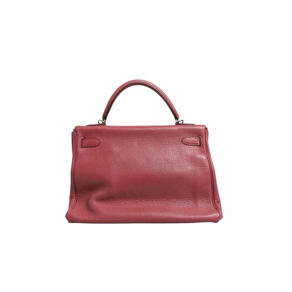 Hermès Kelly 32 Rouge H Togo Retourne Women's Palladium - Picture 3 of 6